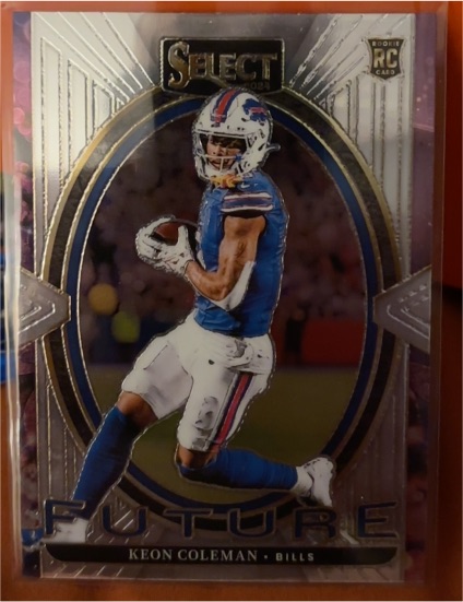 2024 Panini Select #1 Keon Coleman Select Future — front