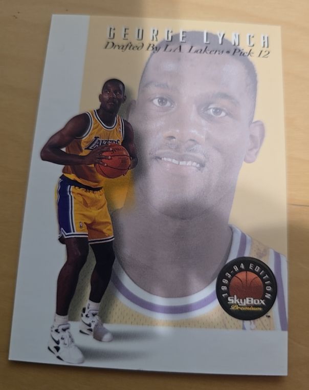 1993-94 SkyBox Premium Draft Picks #DP12 George Lynch — front