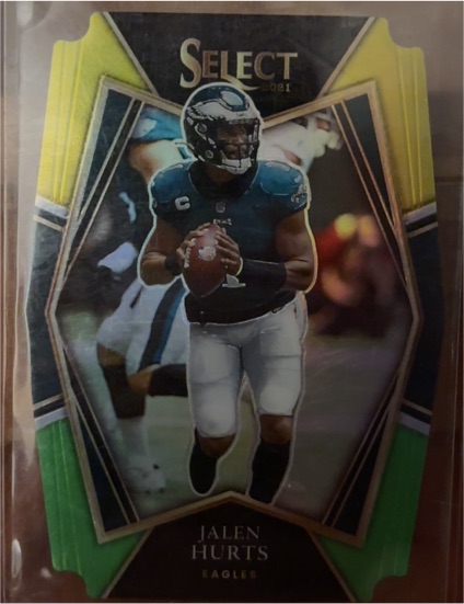 2021 Panini Select #128 Jalen Hurts — front