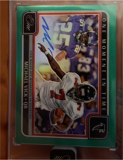 2024 Panini One #393 Michael Vick One Moment In Time — front