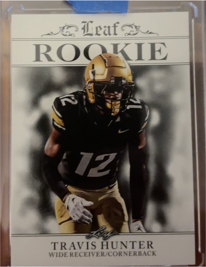 2024 Leaf Rookie #RA-84 Travis Hunter — front