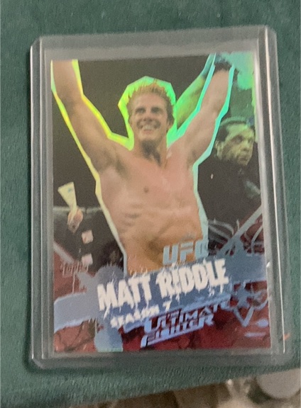 2010 Topps UFC Main Event #TT-36 Matt Riddle — front