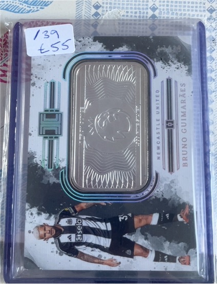 2024-25 Panini Impeccable #139 Bruno Guimaraes Silver Bar — front