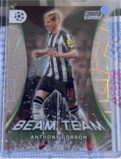 2023 Topps Stadium Club Chrome Beam Team #BT-AG Anthony Gordon — front