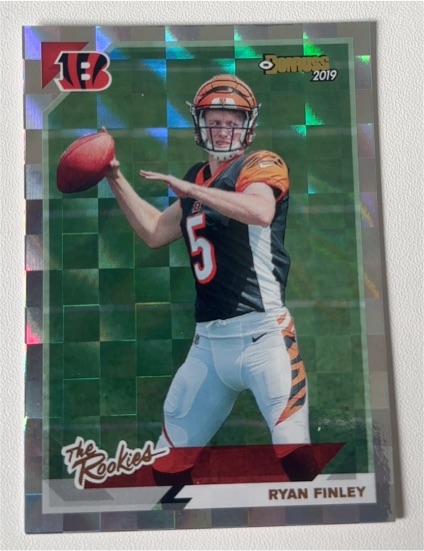 2019 Donruss The Rookies #TR-6 Ryan Finley — front