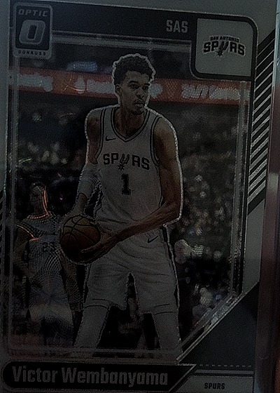 2022 Donruss Optic Victor Wembanyama #03/15 San Antonio Spurs — front