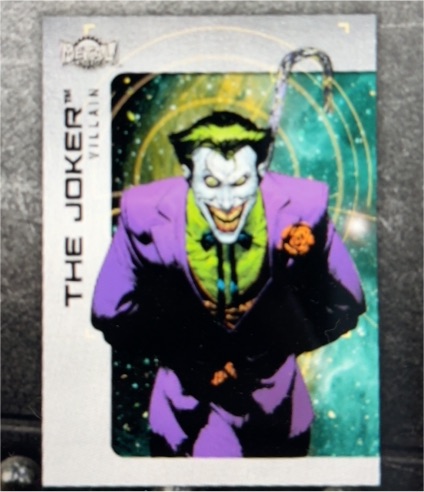 1994 Pearl The Joker Villain Comic Card — front