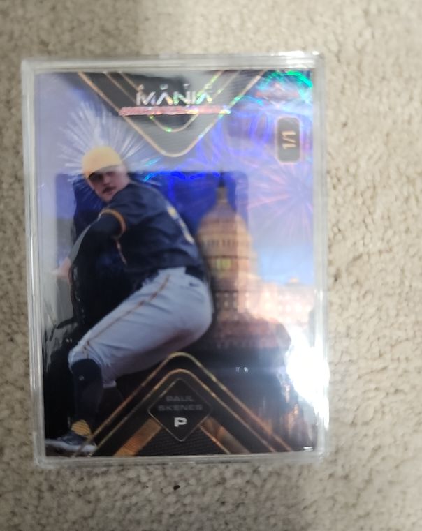 2024 Wild Card Auto Mania #AMAD-PS2 Paul Skenes — front