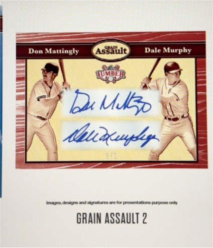 Grain Assault 2 Don Mattingly & Dale Murphy — front