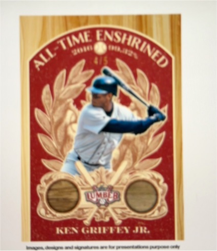 2006 Upper Deck All-Time Enshrined #4/5 Ken Griffey Jr. — front