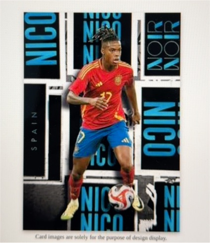 2023 Panini Soccer Nico Williams Spain — front