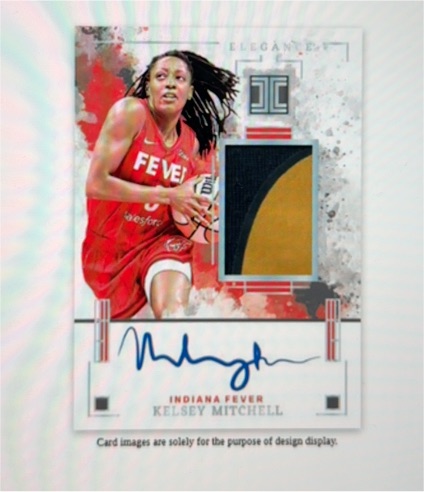 2024 Panini Impeccable Elegance #ELEGANCE Kelsey Mitchell — front