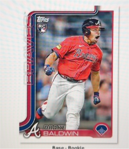 2025 Topps #RC Drake Baldwin — front