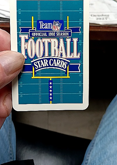 1992 Sport Decks #Q John Elway — back