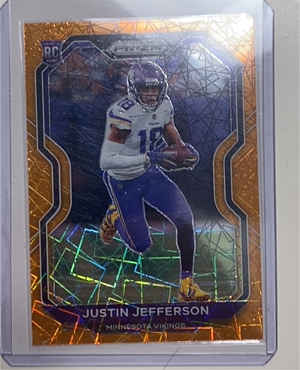 2020 Panini Prizm #398 Justin Jefferson — front