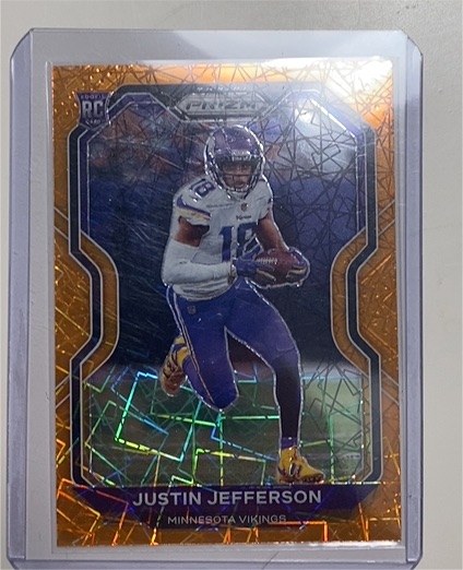 2020 Panini Prizm #398 Justin Jefferson — front