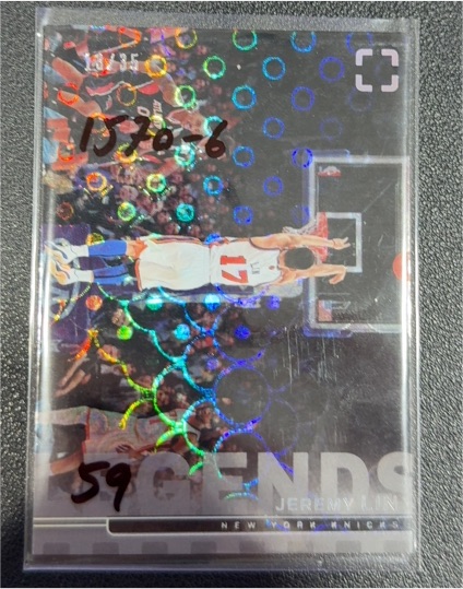2009 Unknown Jeremy Lin #59 — front