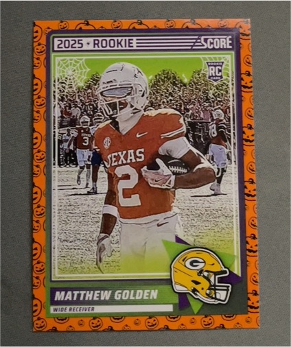 2025 Panini Score A Treat #56 Matthew Golden — front