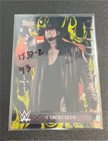 2025 Topps Chrome WWE x Cactus Jack #40 Undertaker — front