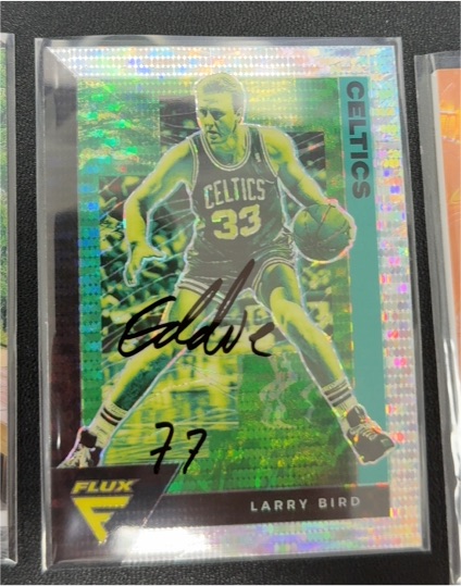 2020-21 Panini Flux #182 Larry Bird — front