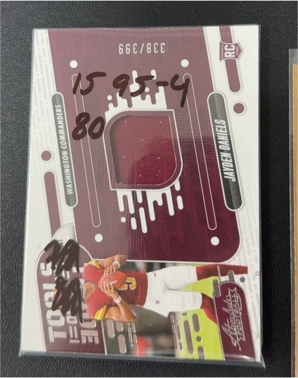 2024 Panini Absolute Tools of the Trade #338 Jayden Daniels — front