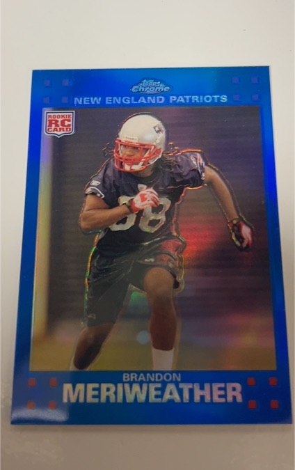 2007 Topps Chrome #TC388 Brandon Meriweather — front