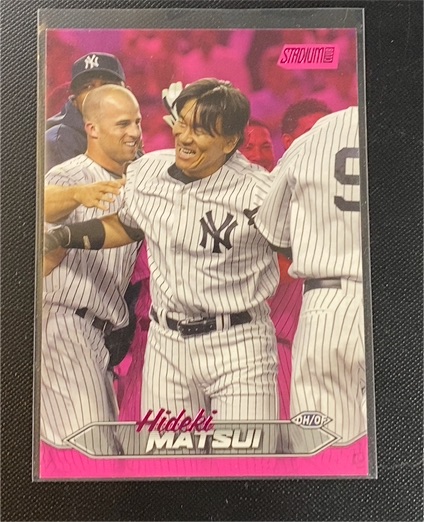 2024 Topps Stadium Club #142 Hideki Matsui — front