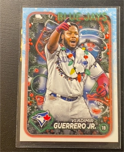 2024 Topps Holiday #H133 Vladimir Guerrero Jr. — front