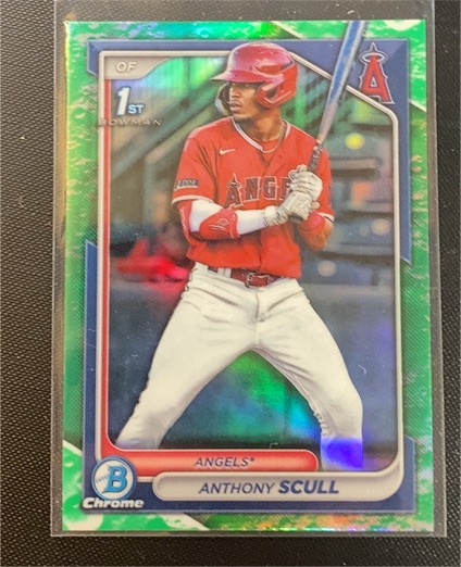 2024 Bowman Chrome Prospects #BCP-107 Anthony Scull — front