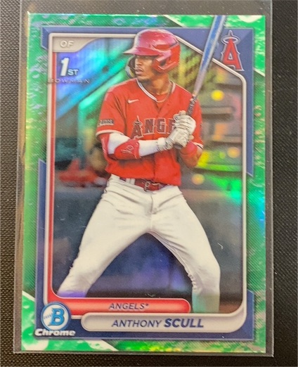 2024 Bowman Chrome #BCP-107 Anthony Scull — front