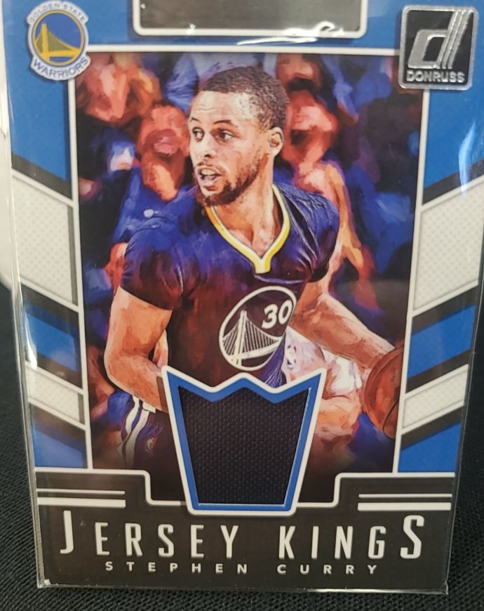 2017-18 Donruss Jersey Kings #JK-SC Stephen Curry — front