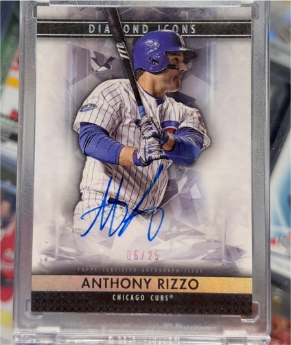 2019 Topps Diamond Icons Anthony Rizzo — front