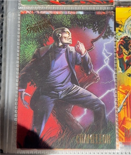 1995 Fleer Ultra Spider-Man #15 Chameleon — front