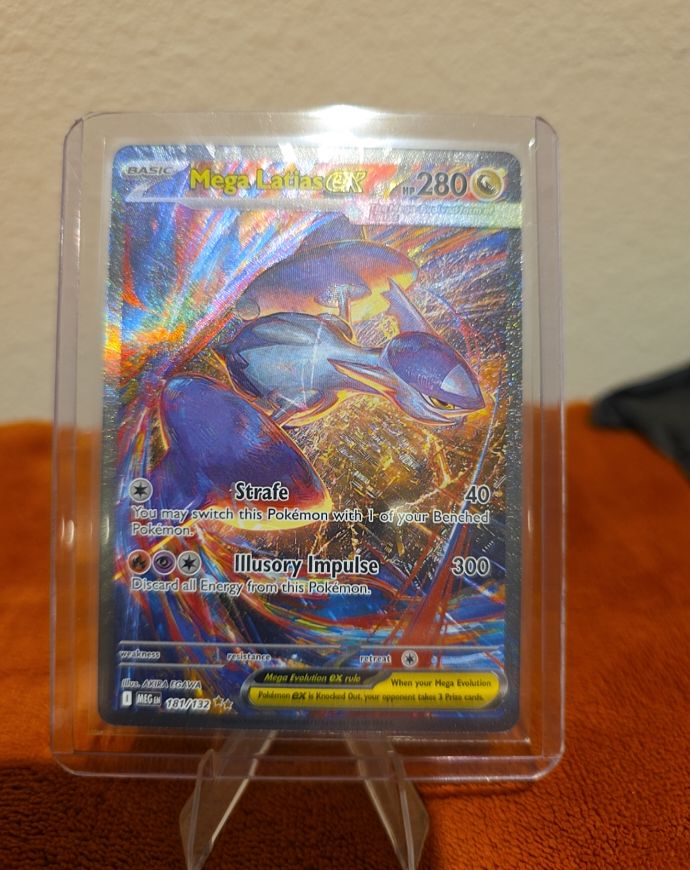2025 Pokemon Mega Evolution Special Illustration Rare #181 Mega Latias EX — front