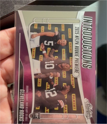 2025 Panini Absolute Introductions #I-QJS Cleveland Rocks — front