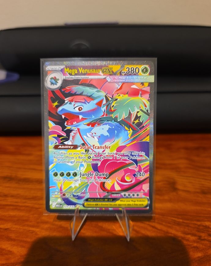 2016 Pokémon Mega Evolutions #177 Mega Venusaur EX — front