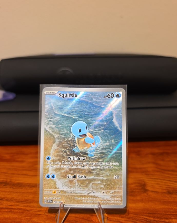 2023 Pokémon Scarlet & Violet 151 #170 Squirtle Illustration Rare — front
