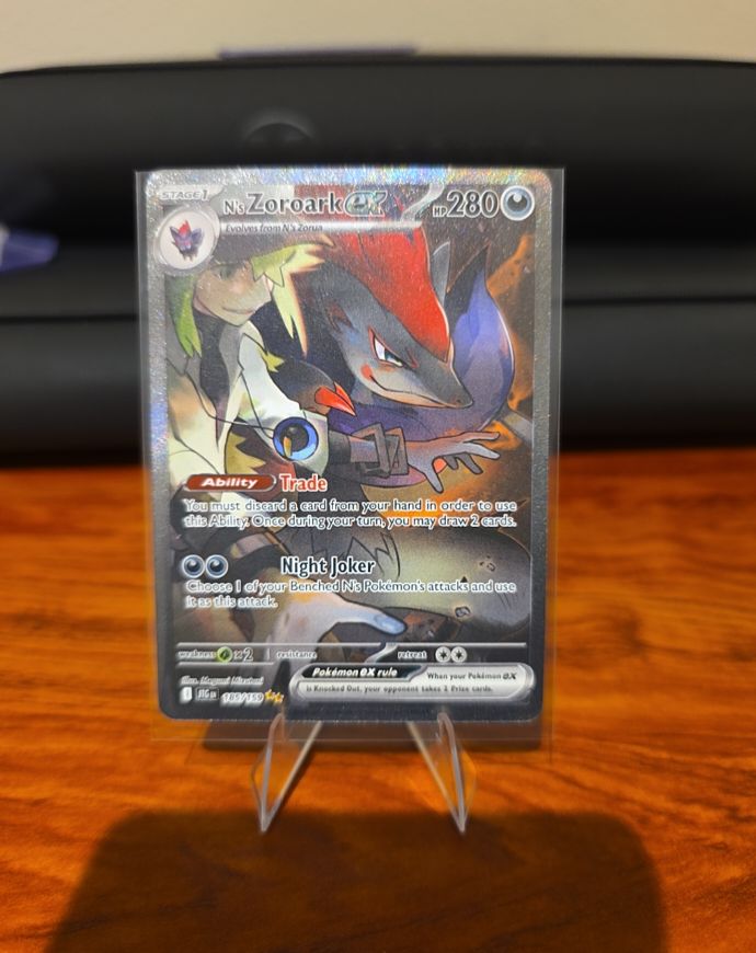 2025 Pokémon SV09 Journey Together #185 N's Zoroark EX — front