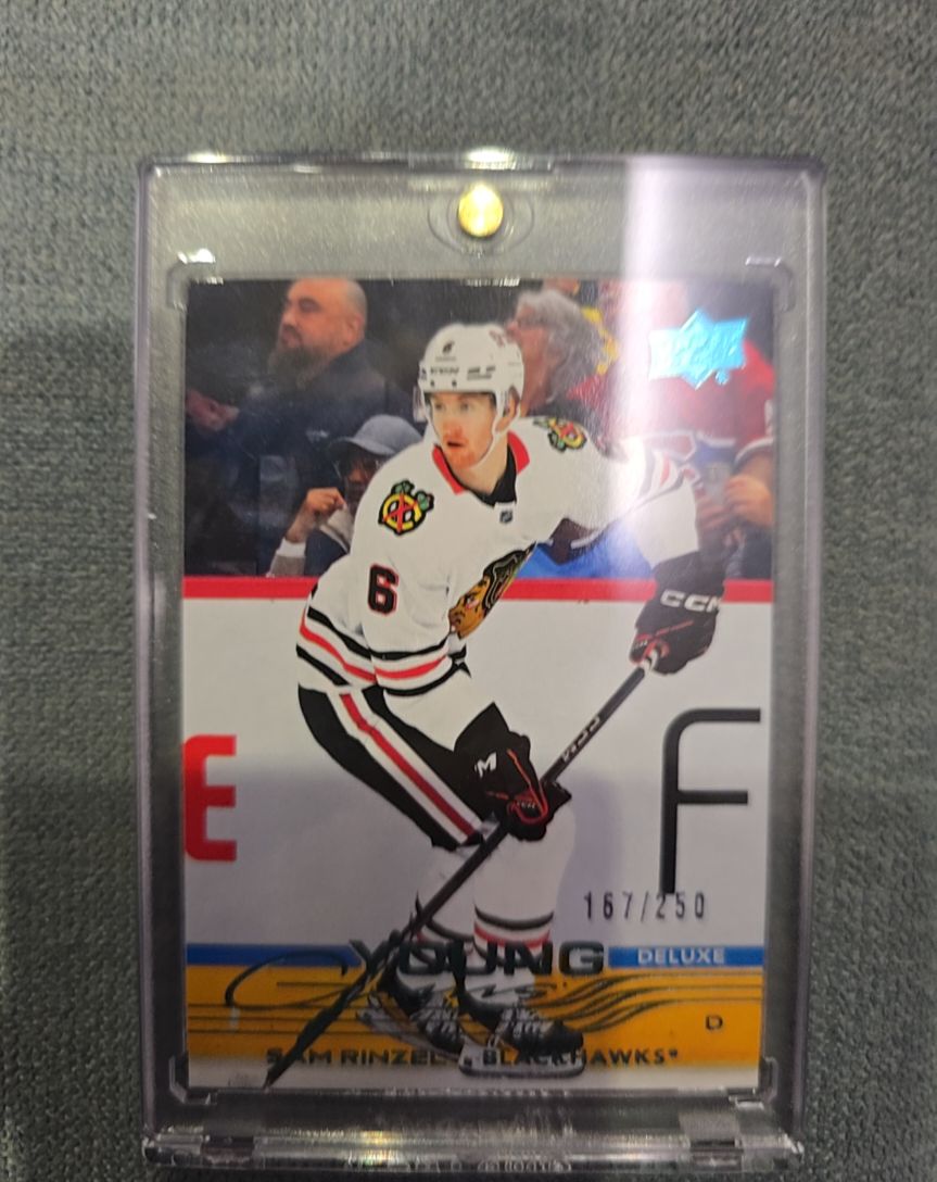 2025-26 Upper Deck Series 1 #248 Sam Rinzel Young Guns — front