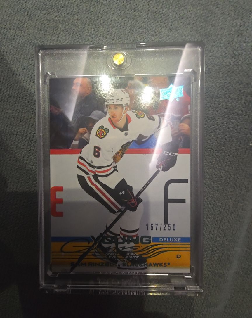 2025-26 Upper Deck Series 1 #248 Sam Rinzel Young Guns — front