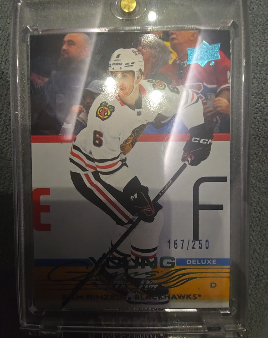 2025-26 Upper Deck Series 1 #248 Sam Rinzel Young Guns — front