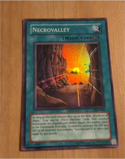 Yu-Gi-Oh! Necrovalley PGD-084 — front