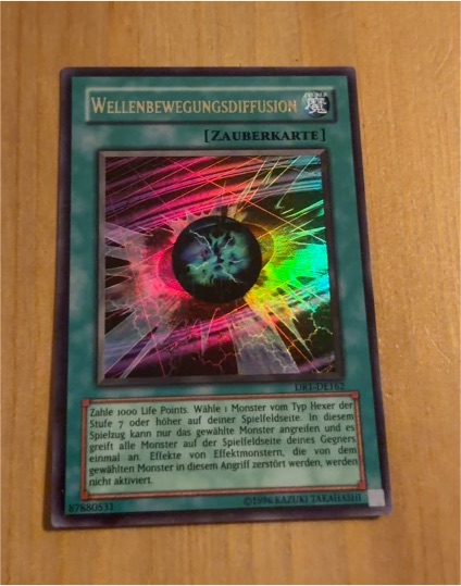 2016 Yu-Gi-Oh! DR1-DE162 Diffusion Wave-Motion — front