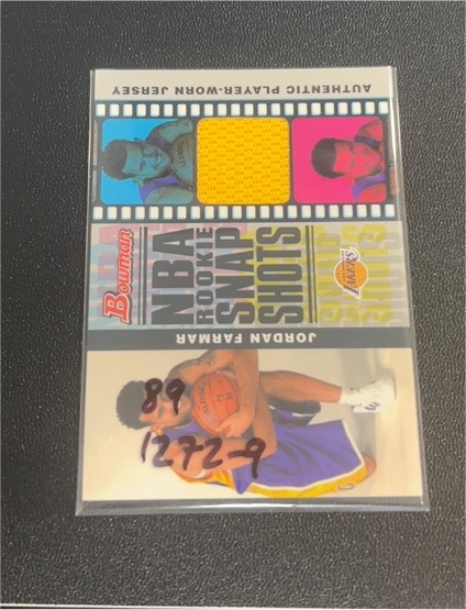 2006 Bowman NBA Rookie Snap Shots #RSR-JF Jordan Farmar — front