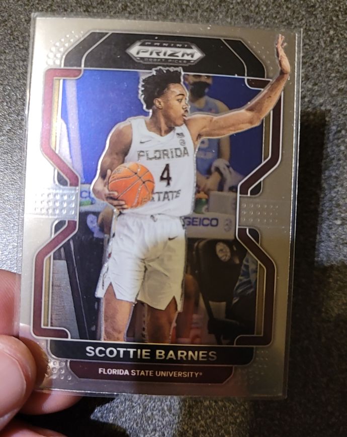 2022 Panini Prizm Draft Picks #42 Scottie Barnes Florida State Seminoles — front