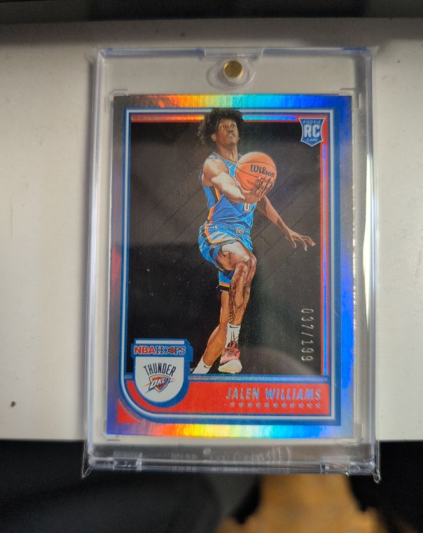 2022-23 Panini NBA Hoops #242 Jalen Williams — front