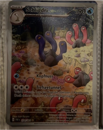 2024 Pokémon Scarlet & Violet Paldean Fates #224 Wugtrio — front