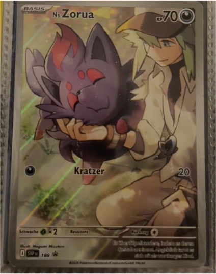2023 Pokémon SV09 #189 N's Zorua — front