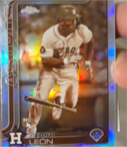 2025 Topps Chrome #97 Pedro Leon — front