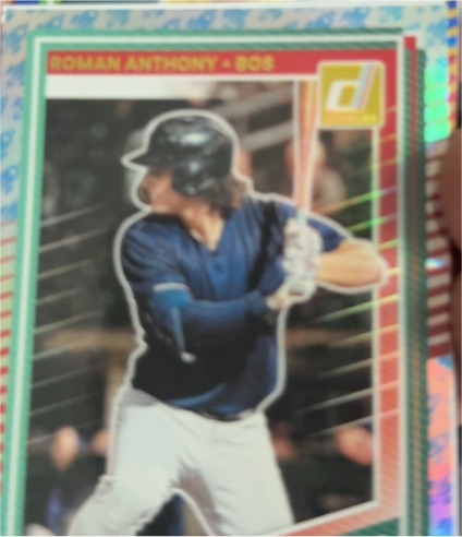 2025 Donruss #155 Roman Anthony — front